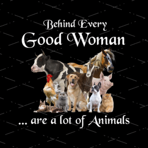 Women Love Pets sublimation design