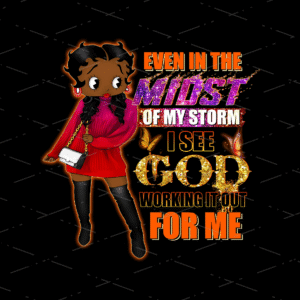 Betty Boop Love Jesus Sublimation Shirts