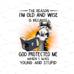 Wise Horse sublimation design