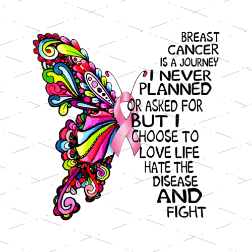 Breast Cancer Is A Journey Sublimation Shirts