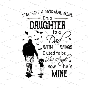 Dad In Heaven sublimation design