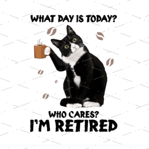 Retired Cat Sublimation Shirts