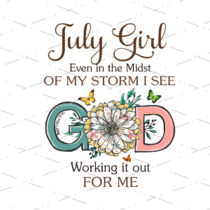 July Girl print on demand