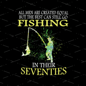 Fishing With 70th Generation sublimation design