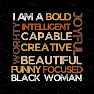 I AM A Bold Black Woman Sublimation Shirts