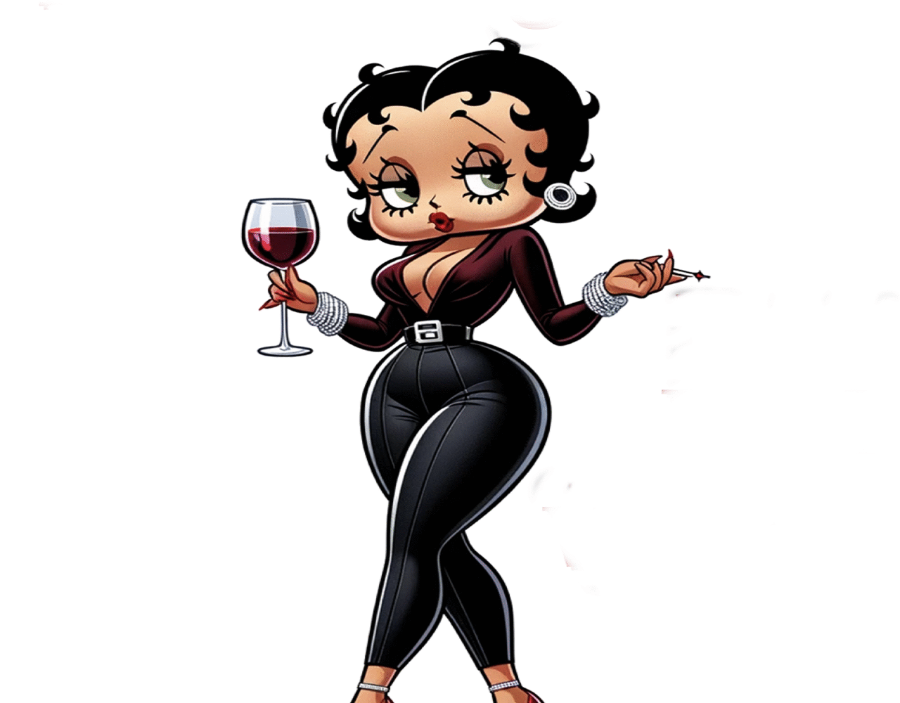 Betty Boop Sublimation Shirts