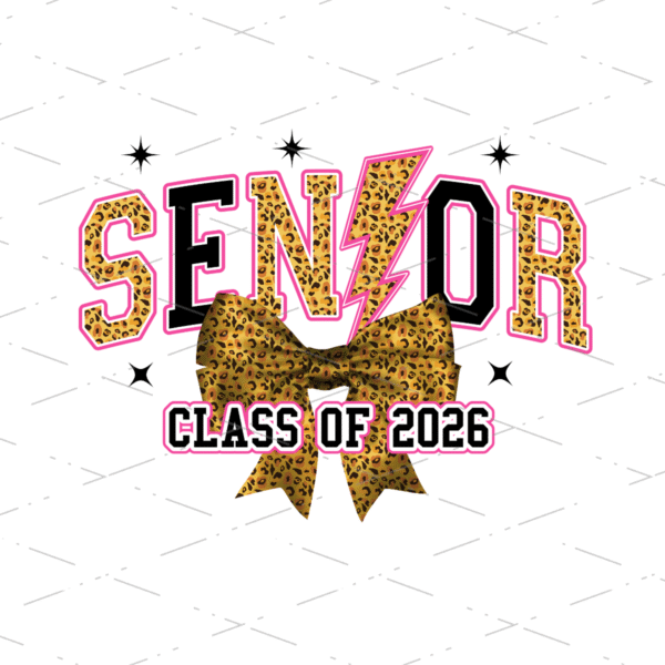 Senior 2026 PNG sublimation design