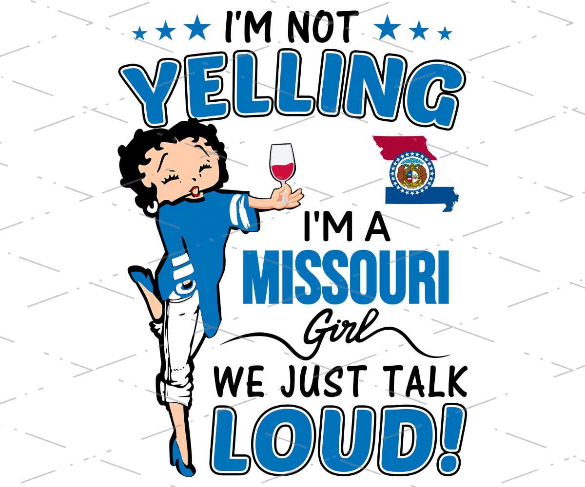 Betty Boop Sublimation Design